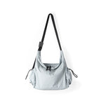 Student Versatile Casual Nylon Tote Bag Women, Design Thin and Large Capacity Shoulder Crossbody Bag,