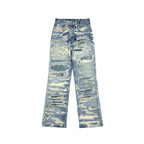 American Street Fashion Ripped Cool Loose Denim Trousers Lootquake LLC