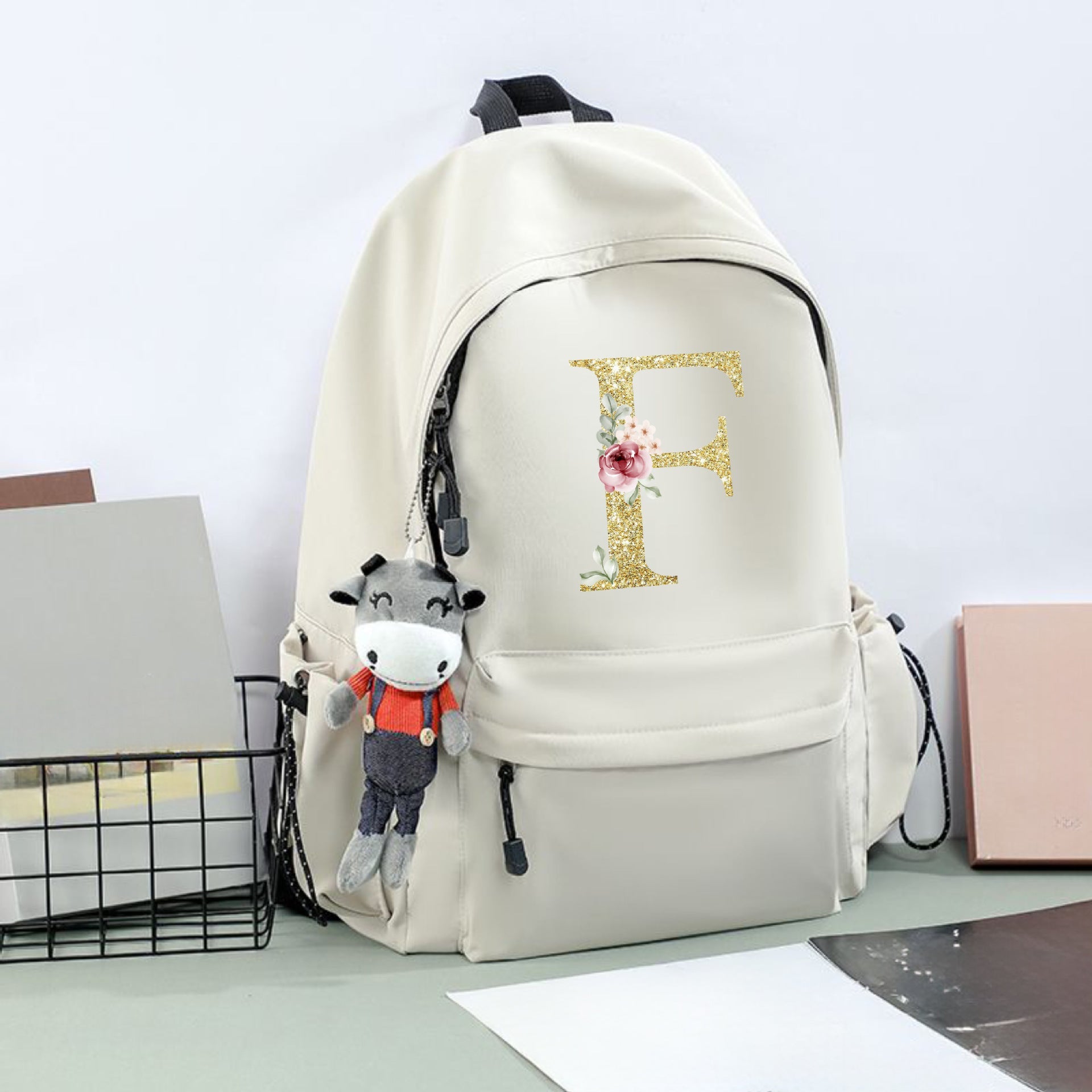 Versatile nylon large capacity men's backpack, stylish fashion travel backpack women, nylon backpack purse lightweight - SJB-DIAMOND ELITES