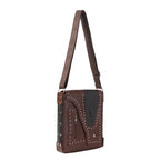 Rivet shoulder bag male, steampunk locomotive messenger bag female, large capacity storage bag, bohemian crossbody bag - SJB-DIAMOND ELITES