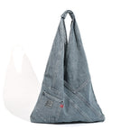 Washed denim hobo bag, underarm shoulder bag, large capacity tote shoulder bag, handbag versatile - SJB-DIAMOND ELITES