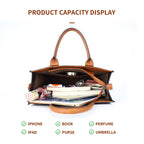 Women tote bag with small pouch, handbag 2 in 1, - SJB-DIAMOND ELITES
