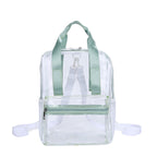 Waterproof PVC Backpack Purse with Clear Design, Durable and Stylish, Perfect for Travel, School, and Everyday Use School Bag Summer Waterproof PVC Beach Bag - SJB-DIAMOND ELITES