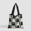 Rabbit tote bag women, autumn and winter simple fashion handbag, versatile commuter shoulder underarm bag