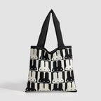 Rabbit tote bag women, autumn and winter simple fashion handbag, versatile commuter shoulder underarm bag