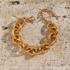 Cool Trendy Thick Straps Bracelet Ornament Women Pi-Mart