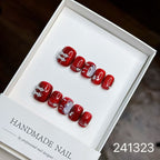 1030- Handmade press on nails fake nails removable
