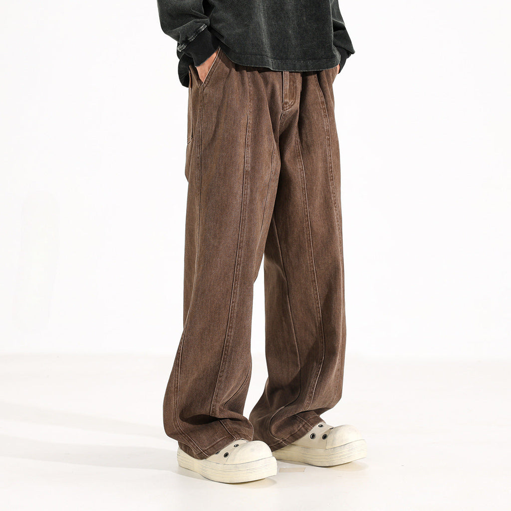 Maillard American Retro Drooping Straight Jeans Lootquake LLC