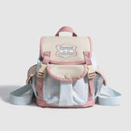 Cute embroidered backpack for girls, school bag for girls teens, backpack purse large capacity