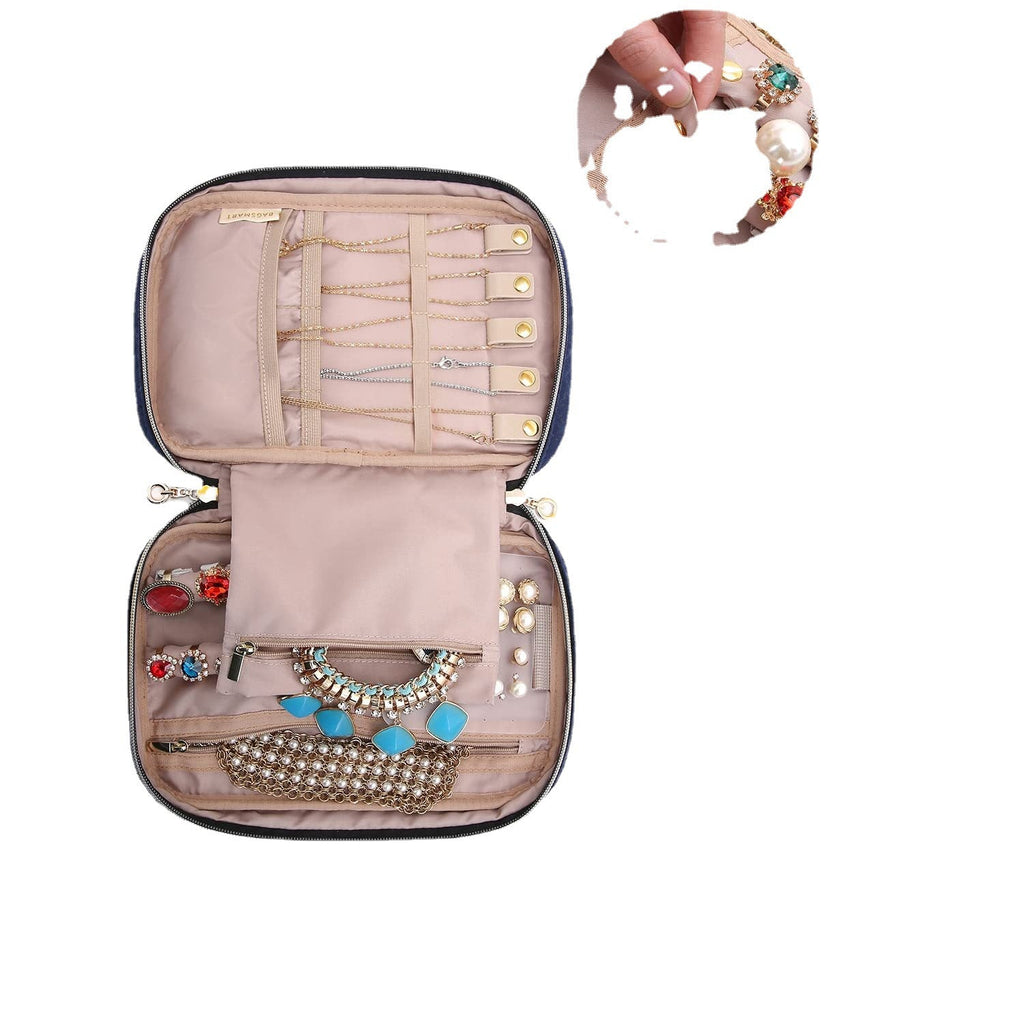 Jewelry Storage Box, Earrings Ring Set Jewelry Bag, Jewelry Storage Bag - SJB-DIAMOND ELITES