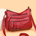Women's Fashion Casual Soft Leather Bag Pi-Mart
