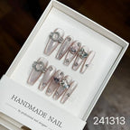 1028- Handmade press on nails fake nails removable
