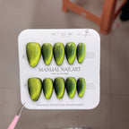 1026- Handmade press on nails fake nails removable