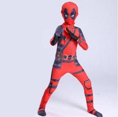 Deadpool tights kids costumes cosplay halloween Deadpool dance clothes anime costumes men - SJB-DIAMOND ELITES