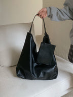 Casual Versatile Commuter hobo bag for women, Large Capacity Soft Pitot Bag, Student Class Shoulder Bag for Women 2 in 1 - SJB-DIAMOND ELITES