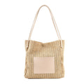 Hobo straw bag, women's summer versatile straw bag, fashionable shoulder hobo bag, large capacity tote bag - SJB-DIAMOND ELITES