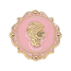 Metal Hole Shoes Flower Shoe Buckle Alloy Pearl