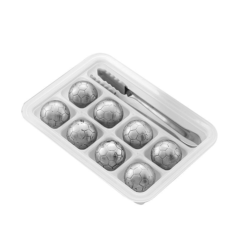 Stainless Steel Ice Particles Whisky Stone Bar Whiskey Cooling Wine Set Can Be Recycled Pi-Mart