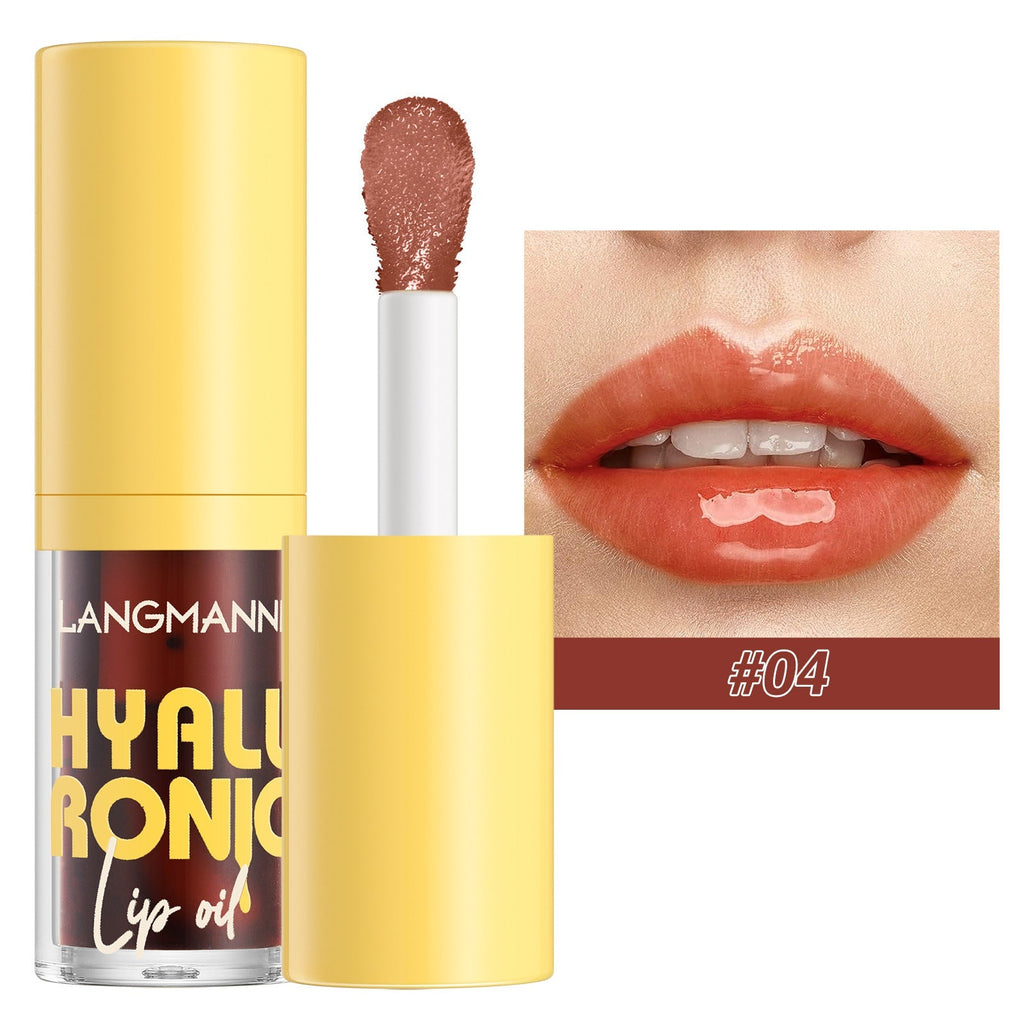 6 Colors Transparent Hyaluronic Acid Lip Balm Gloss Pi-Mart