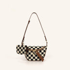 Small Crossbody Versatile Checkerboard Chest Bag – Fashion Plaid Waist Bag, Stylish Messenger Bag & Fanny Pack for Everyday Use - SJB-DIAMOND ELITES