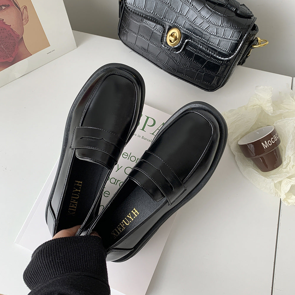 Surround Toe Leather Shoes Retro Western Loafers Style SH08210502 - SJB-DIAMOND ELITES