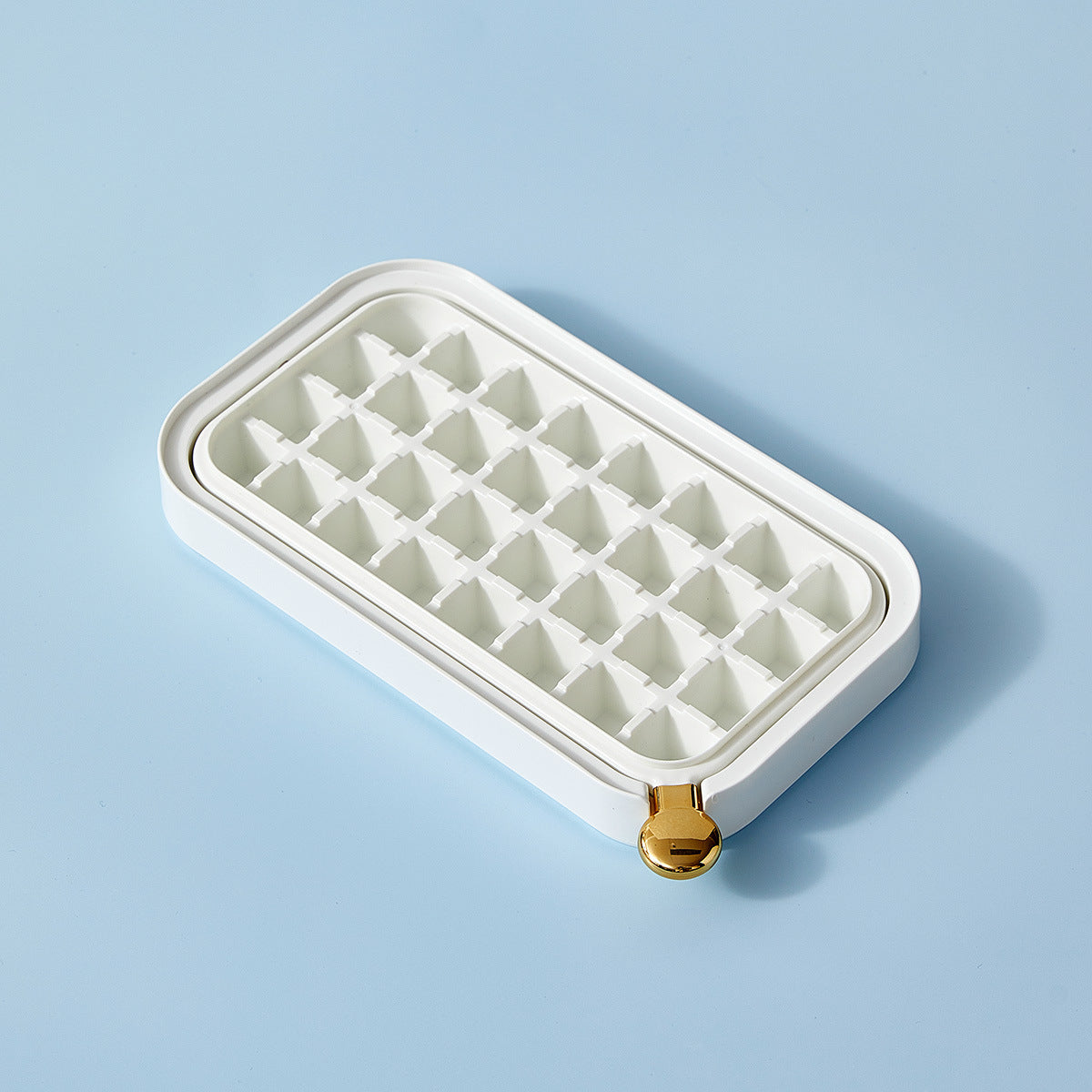 Food Grade Press Ice Box Flip One-click Ice Tray Pi-Mart