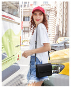 Small genuine leather handbags casual shoulder bag square shape crossbody - SJB-DIAMOND ELITES