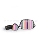 Casual versatile woven shoulder crossbody bag, small crossbody purse 2 in 1, simple portable cosmetic storage bag - SJB-DIAMOND ELITES