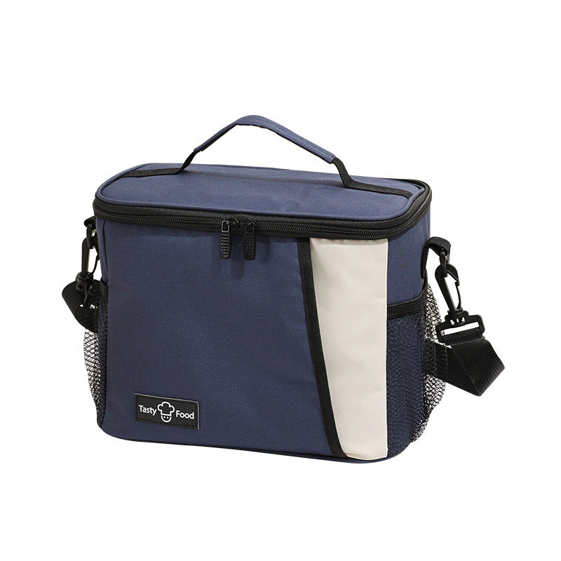 Outdoor picnic bag, lunch tote bag with crossbody strap, shoulder ice bag for thermal insulation, lunch box bag, fruit cold drink storage bag - SJB-DIAMOND ELITES