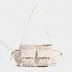Summer nylon texture portable shoulder bag, casual underarm bag, hobo shoulder bag, top handle shoulder purse - SJB-DIAMOND ELITES