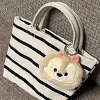 small tote bag for women, shoulder hobo purse small canvas tote bag beige