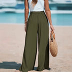Women's Drawstring Loose Casual Wide-leg Trousers Lootquake LLC
