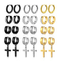 Women's Classics Silvertone Large Hoop Earrings Sports Team Faux Leather Earrings  earingearringearringsHoop EarringsSilvertone Large Hoop EarringsWomen wardrobeWomen's Classics earrings SHOMICOBOUTIQUE