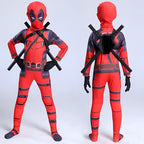 Deadpool tights kids costumes cosplay halloween Deadpool dance clothes anime costumes men - SJB-DIAMOND ELITES
