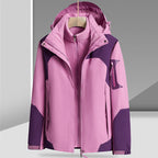 Three-in-one Removable Liner With Velvet Thickening Windproof Waterproof Jacket Pi-Mart