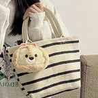small tote bag for women, shoulder hobo purse small canvas tote bag beige