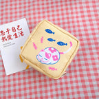 Period Bag for Women, Cute Sanitary Napkin Storage Bag, Portable Period Pouch, Sanitary Pads Bag,Tampons Holder for Purse - SJB-DIAMOND ELITES