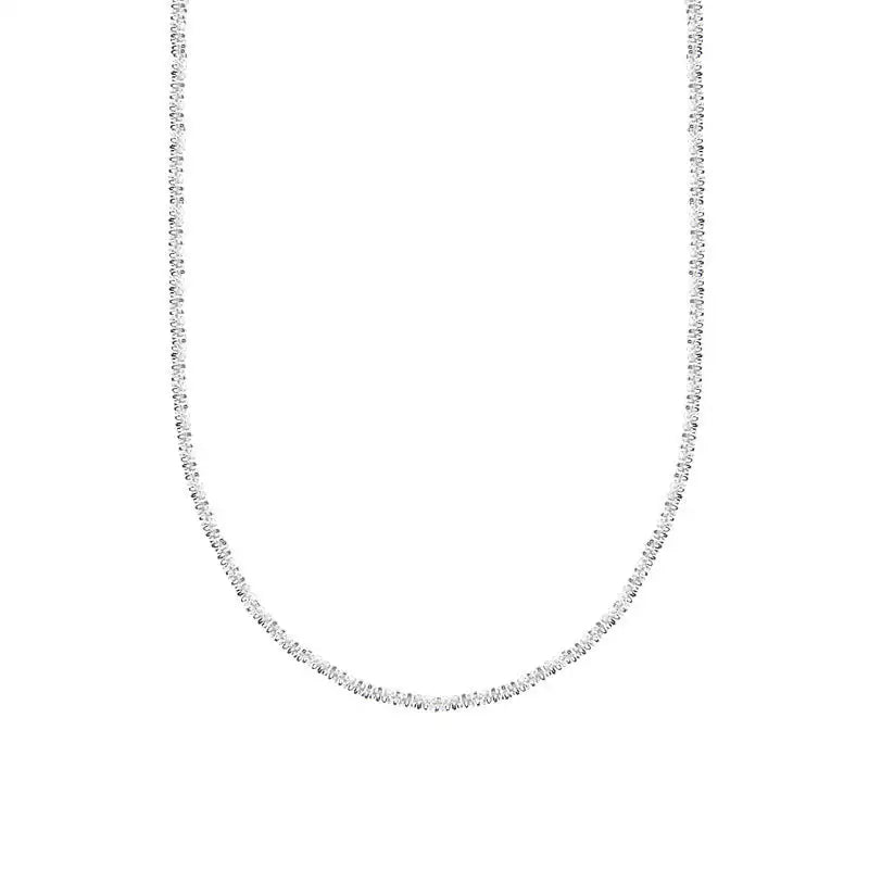 Necklace Female Clavicle Chain Starry Sterling Silver Necklace Lootquake LLC