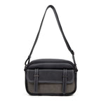 Men's casual retro shoulder crossbody bag, fashion messenger bag crossbody small