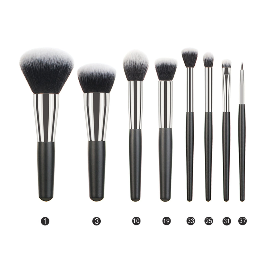 Animal Hair Makeup Brush Full Set Pi-Mart