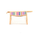 Straw makeup brush storage bag, transparent PVC cosmetic bag, portable lightweight makeup bags,Makeup bags, small - SJB-DIAMOND ELITES
