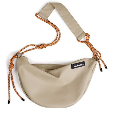 Shoulder crossbody bag unisex, large capacity student leisure crossbody bag, sports solid color small crossbody bag - SJB-DIAMOND ELITES