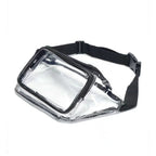 PVC transparent bag waterproof fanny pack Storage Bag for Portable Travel & Sports | Durable Fanny Pack with Clear Design for Secure and Easy Access - SJB-DIAMOND ELITES