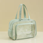 Waterproof beach bag, wet and dry separation fitness bag, toiletry bag, storage goggles, swimsuit swimming bag, Transparent Cosmetic Bag, - SJB-DIAMOND ELITES