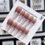 1025- Handmade press on nails fake nails removable