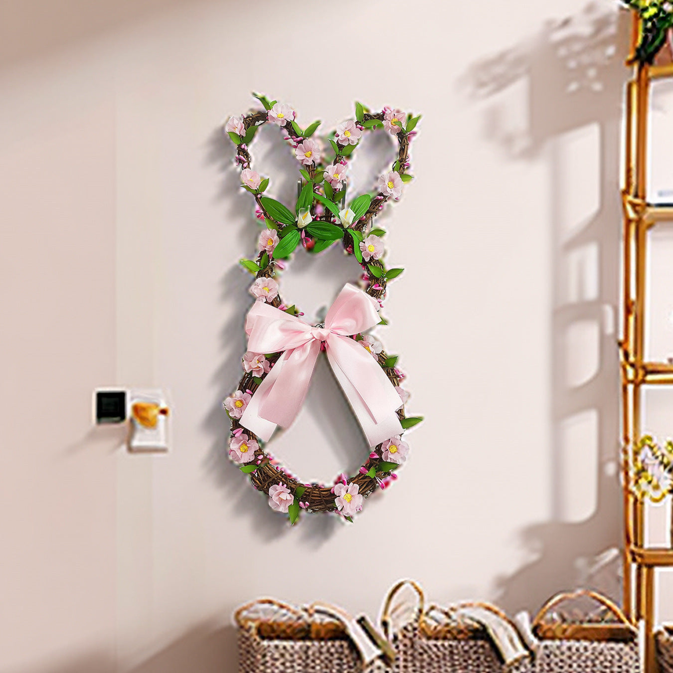 Easter Rabbit Garland Home Decoration Pendant Pi-Mart