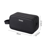 Cosmetic bag, business trip toiletries storage bag, three-layer dry and wet separation men's toilet bag, makeup bag organizer,Makeup bag with compartments, - SJB-DIAMOND ELITES