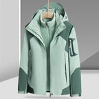 Three-in-one Removable Liner With Velvet Thickening Windproof Waterproof Jacket Pi-Mart