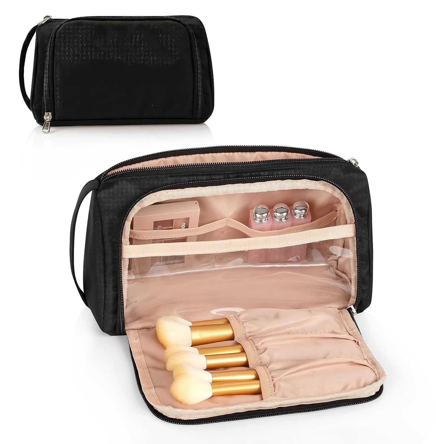 Travel makeup bag,Makeup bag organizers,Makeup bags small, cosmetic bags large capacity, convenient cosmetic case travel toilet bag, cosmetic storage bag - SJB-DIAMOND ELITES