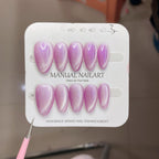 1026- Handmade press on nails fake nails removable
